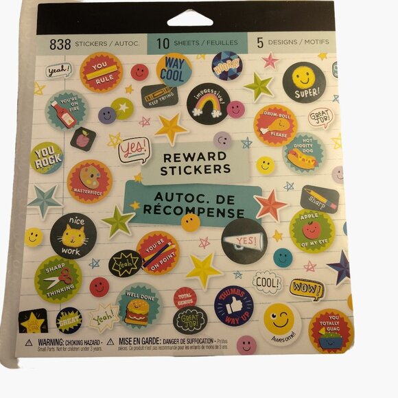 Reward Stickers Set 838 Stickers American Greetings - Picture 1 of 11